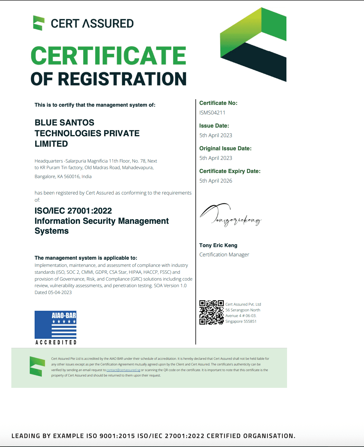 ISO 27001